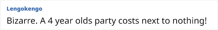 Child-Free Woman Hit With Over $3K Contribution Demand For 4 Y.O.’s Birthday Bash Child-Free Woman Hit With Over $3K Contribution Demand For 4 Y.O.’s Birthday Bash