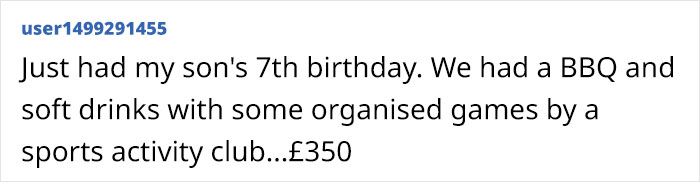 Child-Free Woman Hit With Over $3K Contribution Demand For 4 Y.O.’s Birthday Bash Child-Free Woman Hit With Over $3K Contribution Demand For 4 Y.O.’s Birthday Bash