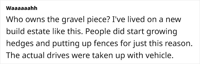 Person Fed Up With Neighbors As They Selfishly Use Both Driveways, Plans To Put Up A Wall Person Fed Up With Neighbors As They Selfishly Use Both Driveways, Plans To Put Up A Wall