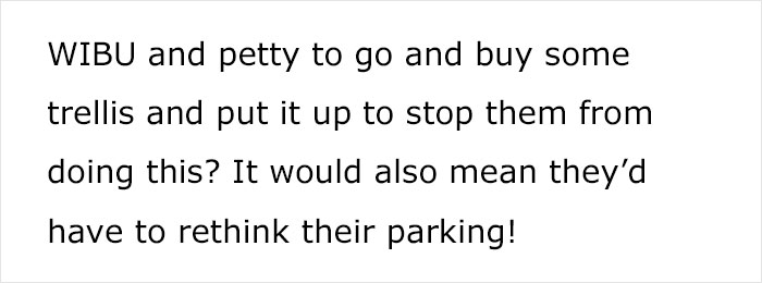 Person Fed Up With Neighbors As They Selfishly Use Both Driveways, Plans To Put Up A Wall Person Fed Up With Neighbors As They Selfishly Use Both Driveways, Plans To Put Up A Wall