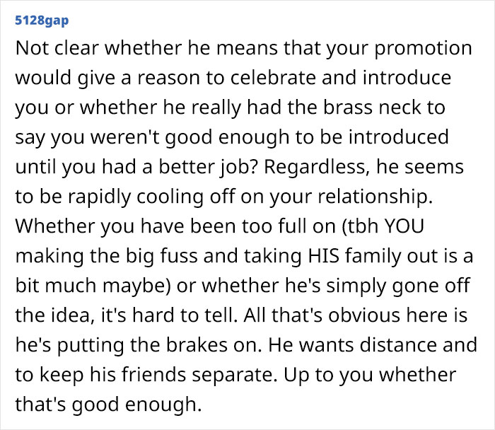 Woman Finds Out Why BF Doesn’t Want To Introduce Her To His Friends, Considers Ending Everything Woman Finds Out Why BF Doesn’t Want To Introduce Her To His Friends, Considers Ending Everything