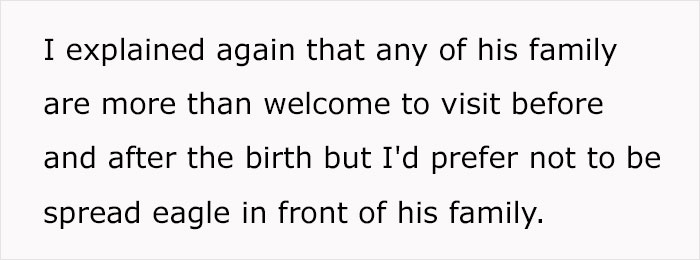 Man Explodes At Pregnant Wife After She Says Her Toxic MIL Won’t Be Allowed In The Delivery Room Man Explodes At Pregnant Wife After She Says Her Toxic MIL Won’t Be Allowed In The Delivery Room