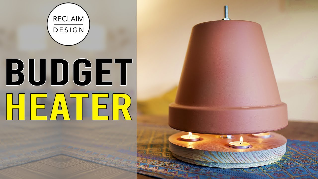 How I Stay Cozy On A Budget: Simple DIY Flower Pot Heater For Chilly Autumn Nights