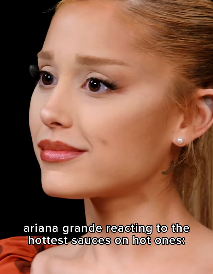 People Freak Out Over Ariana Grande’s Chill Reaction After Eating Spicy Wings On 'Hot Ones' People Freak Out Over Ariana Grande’s Chill Reaction After Eating Spicy Wings On 'Hot Ones'