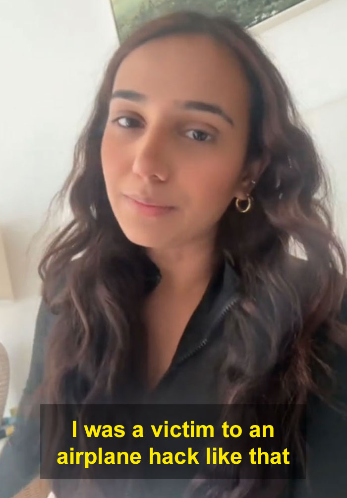 Woman Forced Out Of Her Airplane Seat After Couple Follows New “Hack,” Calls It Out Online Woman Forced Out Of Her Airplane Seat After Couple Follows New “Hack,” Calls It Out Online