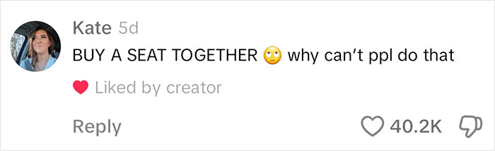 Woman Forced Out Of Her Airplane Seat After Couple Follows New “Hack,” Calls It Out Online Woman Forced Out Of Her Airplane Seat After Couple Follows New “Hack,” Calls It Out Online