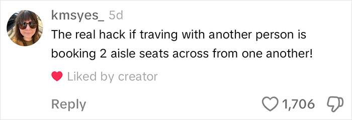 Woman Forced Out Of Her Airplane Seat After Couple Follows New “Hack,” Calls It Out Online Woman Forced Out Of Her Airplane Seat After Couple Follows New “Hack,” Calls It Out Online