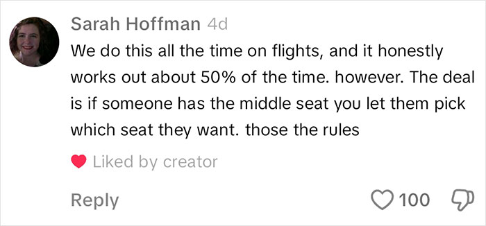Woman Forced Out Of Her Airplane Seat After Couple Follows New “Hack,” Calls It Out Online Woman Forced Out Of Her Airplane Seat After Couple Follows New “Hack,” Calls It Out Online