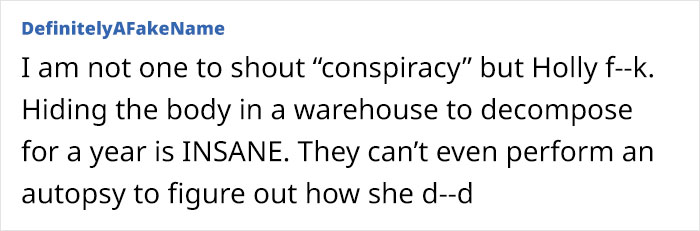 Woman Found "Discarded" In Hospital Storage A Year After Family Was Told She Checked Out Woman Found "Discarded" In Hospital Storage A Year After Family Was Told She Checked Out