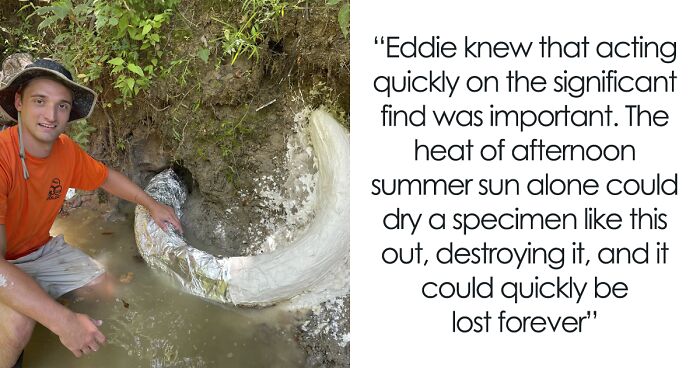 Man Goes Viral Online After His Exploration Walk Turns Into A Massive Mammoth Tusk Discovery