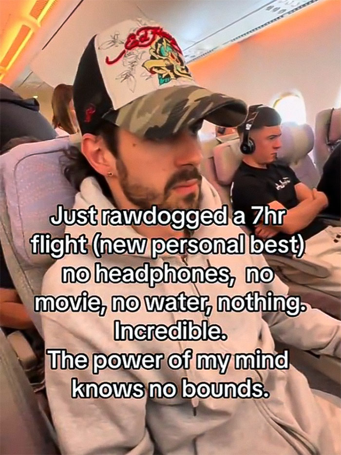 “They’re Idiots”: Raw-Dogging On Flights Has Become “One Of The Most Dangerous Trends” Ever “They’re Idiots”: Raw-Dogging On Flights Has Become “One Of The Most Dangerous Trends” Ever