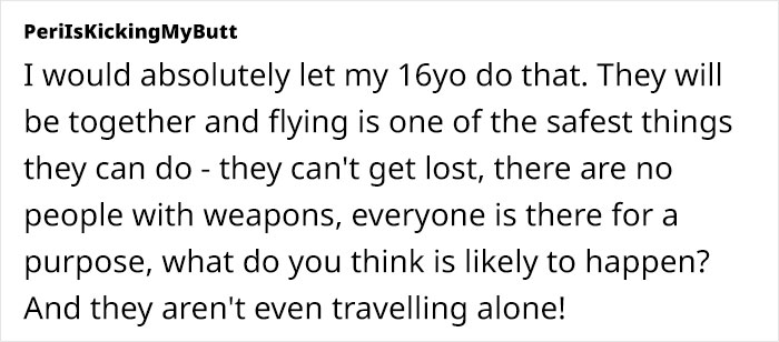 Anxious Mom Worries If It's OK To Send 16YOs To US From UK On Their Own, Seeks Advice Online Anxious Mom Worries If It's OK To Send 16YOs To US From UK On Their Own, Seeks Advice Online