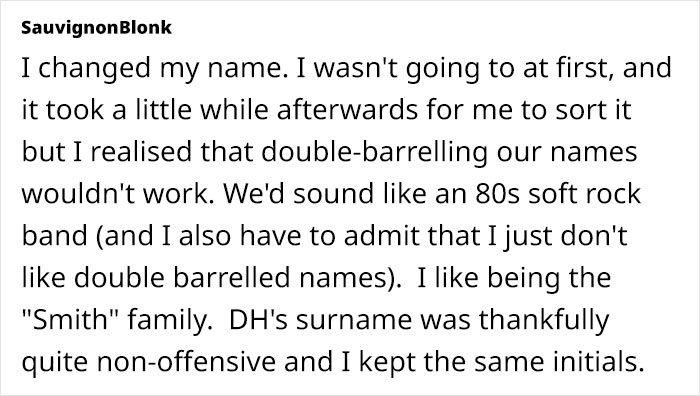 "Why Not Both Change Your Name?": Bride's Confusion Over Maiden Name Leaves Folks Divided "Why Not Both Change Your Name?": Bride's Confusion Over Maiden Name Leaves Folks Divided