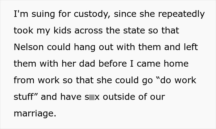 Man Is Sick Of People Seeing Him As A Bad Guy For Leaving Wife, Exposes That Her Baby Is From Affair Man Is Sick Of People Seeing Him As A Bad Guy For Leaving Wife, Exposes That Her Baby Is From Affair