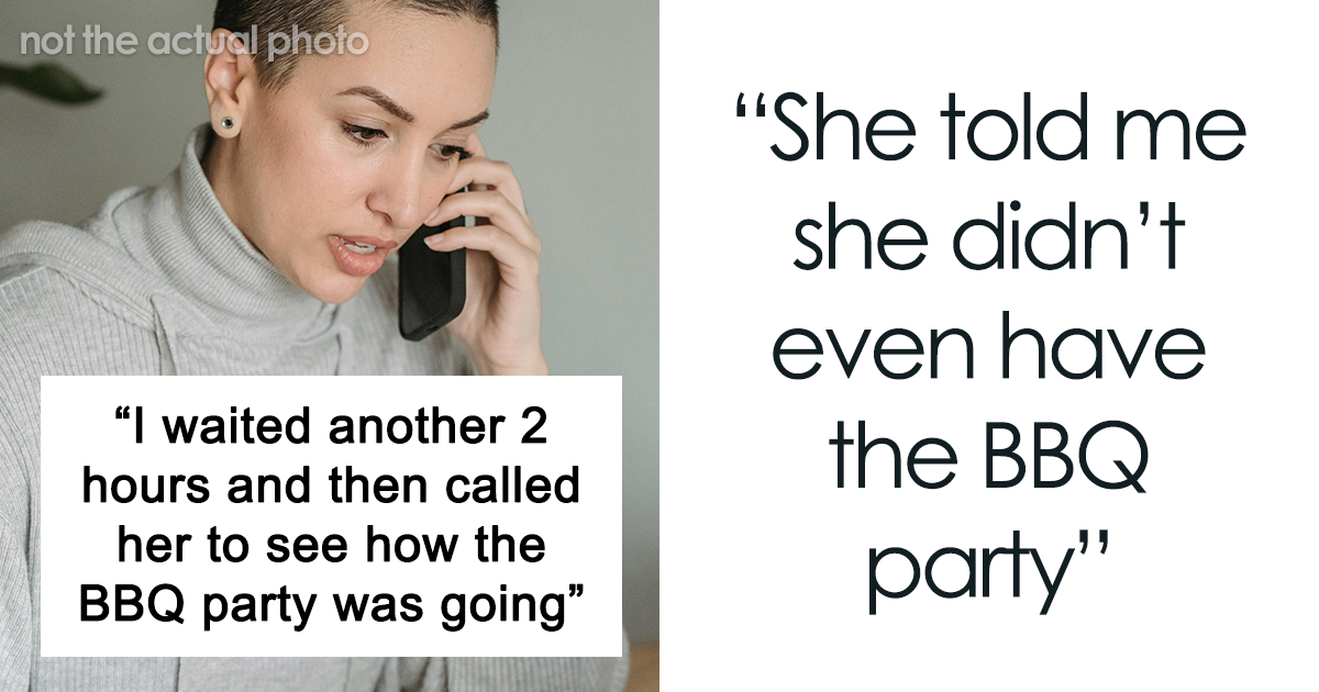 Woman Invites Herself To A Friend’s House To Throw A Party For Family