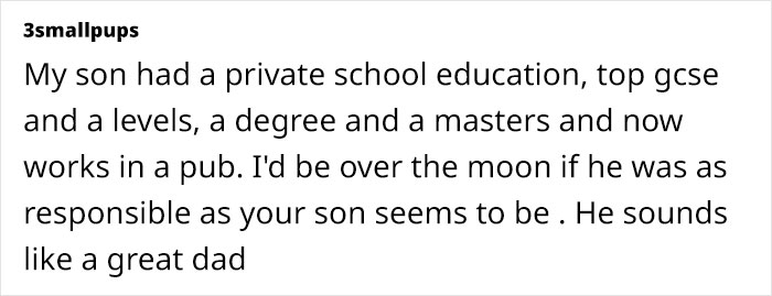 Mom Struggles To Accept Son’s Lifestyle, Thinks He’s An Underachiever Who Lives Paycheck To Paycheck Mom Struggles To Accept Son’s Lifestyle, Thinks He’s An Underachiever Who Lives Paycheck To Paycheck