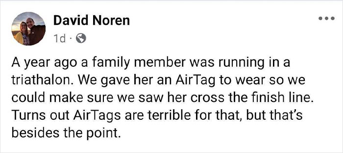 Man Loses AirTag In A Portable Toilet, Shares He Has Been Following Its Adventure Man Loses AirTag In A Portable Toilet, Shares He Has Been Following Its Adventure