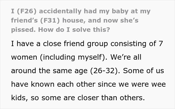 Woman Upset After Being Asked To Leave As Pregnant Friend Delivers Baby On Her Sofa Woman Upset After Being Asked To Leave As Pregnant Friend Delivers Baby On Her Sofa