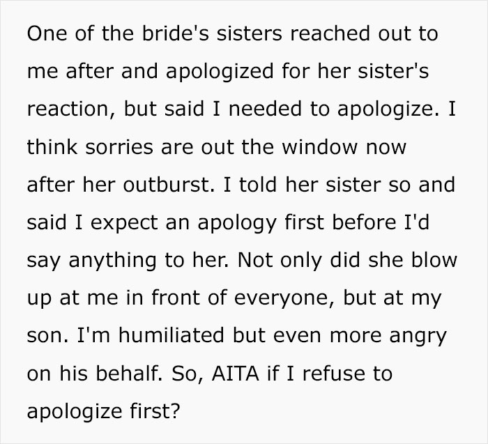 Wedding Drama Ensues After 4YO Ruins Cake With His Hands, Bride Kicks Out Mom, Her Husband And Kid Wedding Drama Ensues After 4YO Ruins Cake With His Hands, Bride Kicks Out Mom, Her Husband And Kid