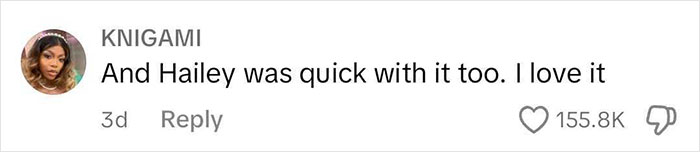 Hailey Bieber Praised For Reaction To Woman Who Called Her Brand Out For Not Being Inclusive Of Dark Skin Tones Hailey Bieber Praised For Reaction To Woman Who Called Her Brand Out For Not Being Inclusive Of Dark Skin Tones
