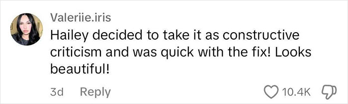Hailey Bieber Praised For Reaction To Woman Who Called Her Brand Out For Not Being Inclusive Of Dark Skin Tones Hailey Bieber Praised For Reaction To Woman Who Called Her Brand Out For Not Being Inclusive Of Dark Skin Tones