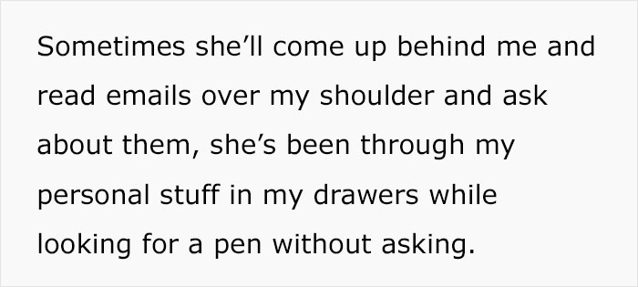 Woman Sick Of Clingy Coworker Who Complains About Everything And Invades Her Privacy Woman Sick Of Clingy Coworker Who Complains About Everything And Invades Her Privacy
