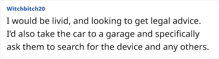 “He Doesn’t Know I Know”: Husband Leaves On A 3-Week Trip, Wife Finds A Tracker In Her Car “He Doesn’t Know I Know”: Husband Leaves On A 3-Week Trip, Wife Finds A Tracker In Her Car