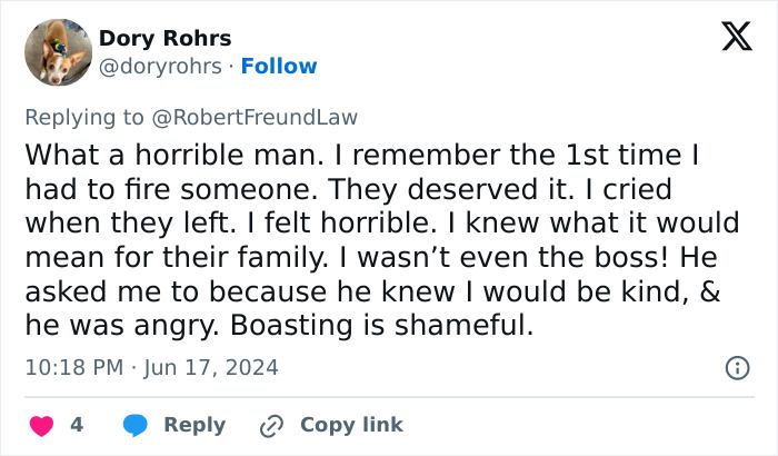 "Last Week, I Fired My First Employee, Here’s What I Learned": Boss Says In Tone-Deaf LinkedIn Post "Last Week, I Fired My First Employee, Here’s What I Learned": Boss Says In Tone-Deaf LinkedIn Post