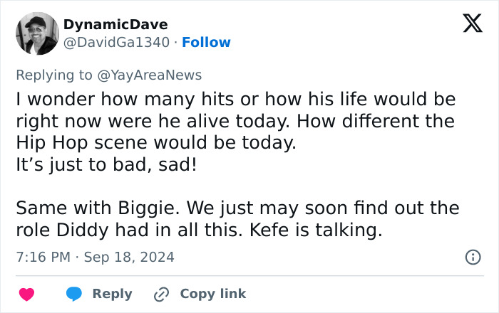 Tupac’s Resurfaced Comments About Diddy Reignite Theory He Was Behind Rapper’s Homicide Tupac’s Resurfaced Comments About Diddy Reignite Theory He Was Behind Rapper’s Homicide