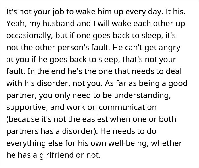 Woman Refuses To Wake BF Up In The Morning, He Almost Loses His Job Over It Woman Refuses To Wake BF Up In The Morning, He Almost Loses His Job Over It