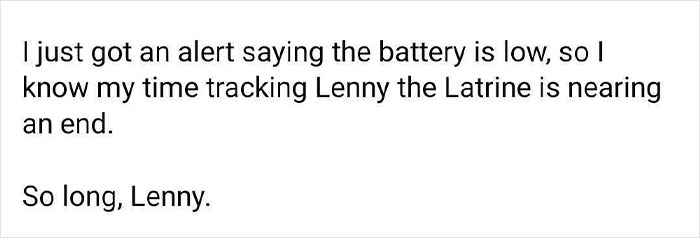 Man Loses AirTag In A Portable Toilet, Shares He Has Been Following Its Adventure Man Loses AirTag In A Portable Toilet, Shares He Has Been Following Its Adventure