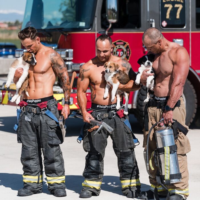 Usually Combating Fires, Once A Year These Firefighters Turn The Heat Up In The Most Adorable Way Usually Combating Fires, Once A Year These Firefighters Turn The Heat Up In The Most Adorable Way