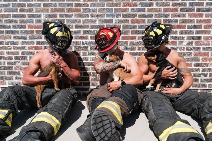 Usually Combating Fires, Once A Year These Firefighters Turn The Heat Up In The Most Adorable Way Usually Combating Fires, Once A Year These Firefighters Turn The Heat Up In The Most Adorable Way