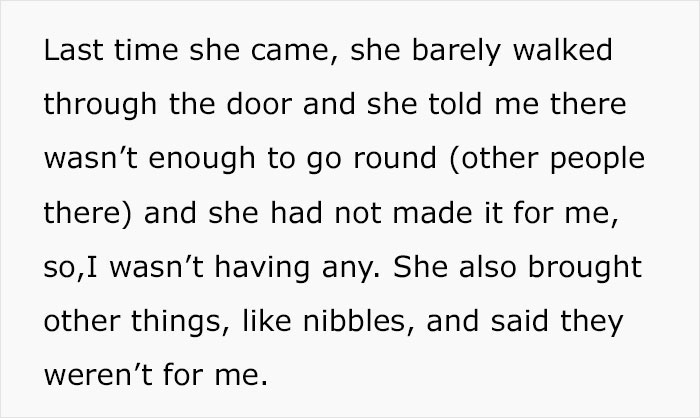 MIL Keeps Bringing Her Awful Food To DIL’s Parties Unasked, DIL Decides To Outdo Her MIL Keeps Bringing Her Awful Food To DIL’s Parties Unasked, DIL Decides To Outdo Her
