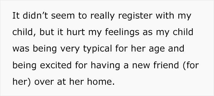 Woman Is Disappointed As Friend Stays Over For 3 Nights And Complains About Her Kid Being Annoying Woman Is Disappointed As Friend Stays Over For 3 Nights And Complains About Her Kid Being Annoying