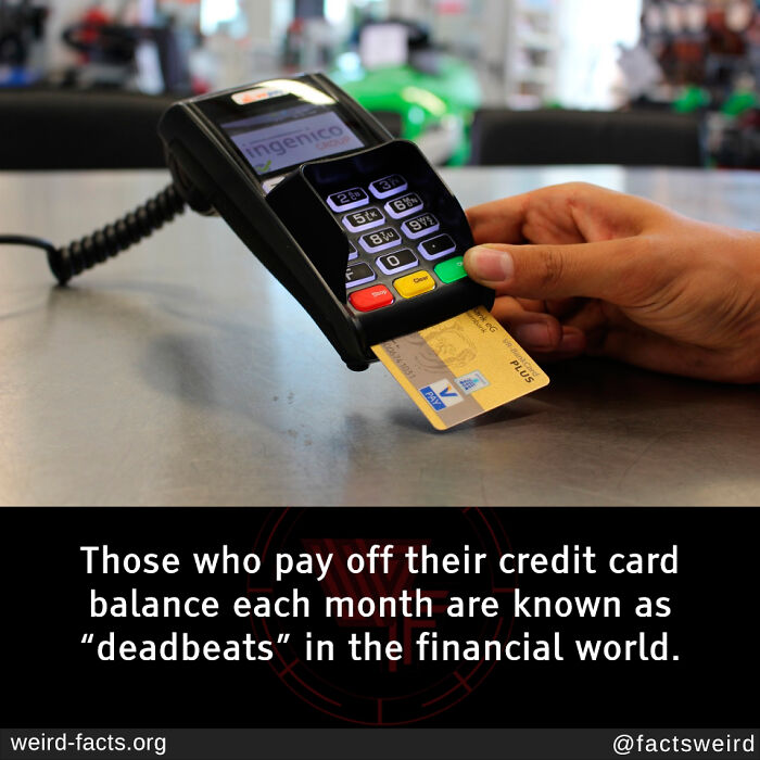 Person using a credit card at a payment terminal illustrating fun facts about finance and credit card balances.