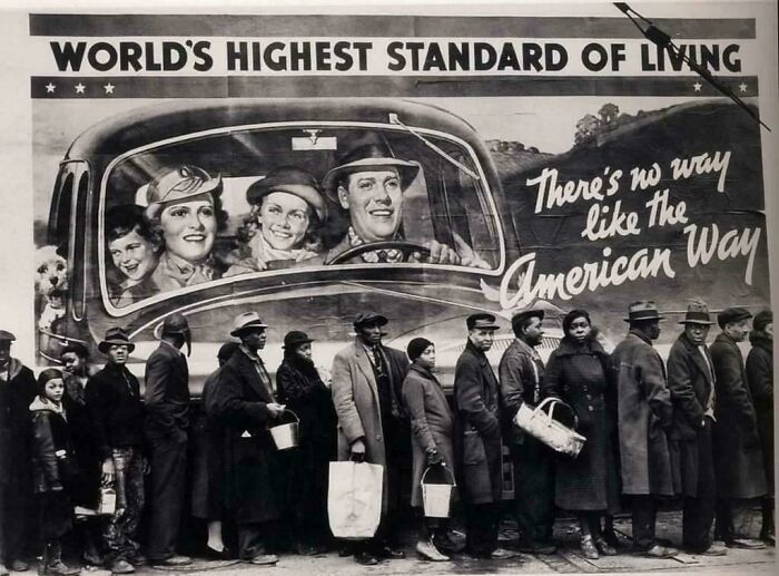 World's Highest Standard Of Living. US, During The Great Depression, 1937