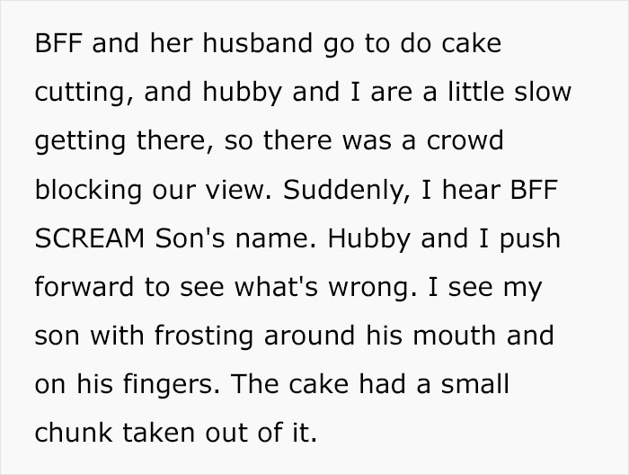 Wedding Drama Ensues After 4YO Ruins Cake With His Hands, Bride Kicks Out Mom, Her Husband And Kid Wedding Drama Ensues After 4YO Ruins Cake With His Hands, Bride Kicks Out Mom, Her Husband And Kid