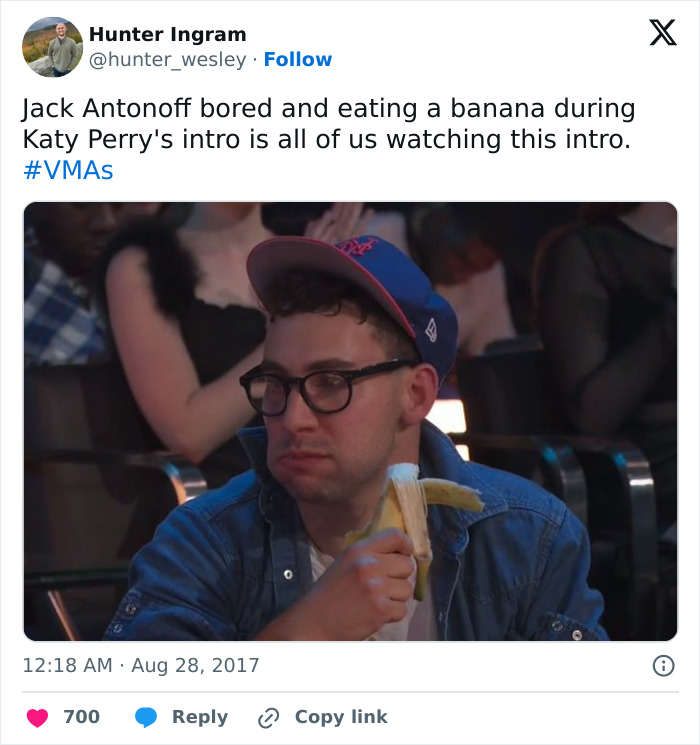 Jack Antonoff Has Hilarious Comeback For Earplugs Controversy During Katy Perry's VMA Performance Jack Antonoff Has Hilarious Comeback For Earplugs Controversy During Katy Perry's VMA Performance