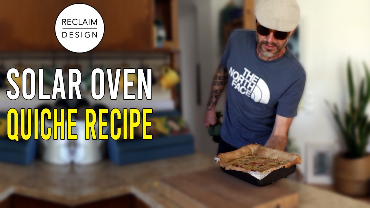How I Baked The Perfect Quiche With The Sun