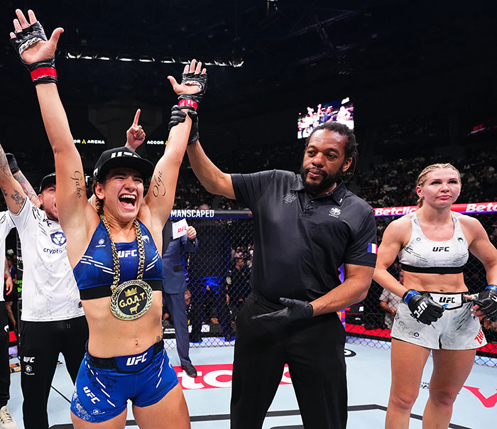 Female UFC Fighter Twerks In Rival's Face After Victory, Sparks Heated Debate Female UFC Fighter Twerks In Rival's Face After Victory, Sparks Heated Debate
