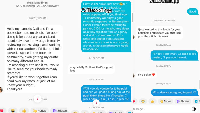 "Con Artist": Famous BookToker Allegedly Scams Indie Authors Of Hundreds Of Dollars "Con Artist": Famous BookToker Allegedly Scams Indie Authors Of Hundreds Of Dollars