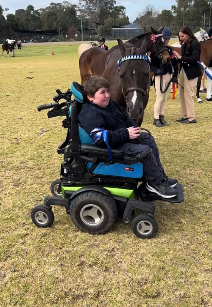 Disabled Boy Heartbroken After Being Banned From Taking Part In His Favorite Sport Disabled Boy Heartbroken After Being Banned From Taking Part In His Favorite Sport