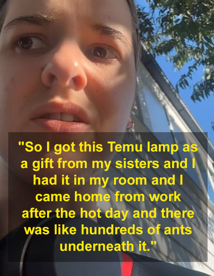 Stunned Woman Takes A Bite Out Of Her Temu Croissant Lamp, Turns Out “It’s Literally Food” Stunned Woman Takes A Bite Out Of Her Temu Croissant Lamp, Turns Out “It’s Literally Food”