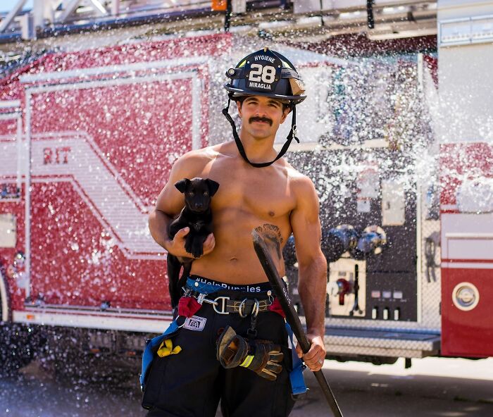 Usually Combating Fires, Once A Year These Firefighters Turn The Heat Up In The Most Adorable Way Usually Combating Fires, Once A Year These Firefighters Turn The Heat Up In The Most Adorable Way