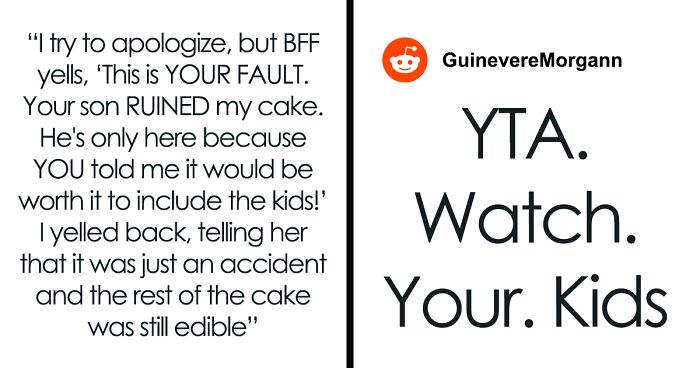Wedding Drama Ensues After 4YO Ruins Cake With His Hands, Bride Kicks Out Mom, Her Husband And Kid
