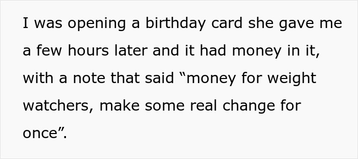 “It Was Very Embarrassing”: Teen Refuses Aunt’s Fat-Shaming Birthday Gift, Upsets Parents “It Was Very Embarrassing”: Teen Refuses Aunt’s Fat-Shaming Birthday Gift, Upsets Parents