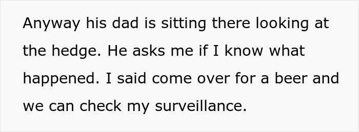 Neighbor Deals With Teen Who Uses Their Driveway, Now He Has To Pay Up For Hedge He Ruined Neighbor Deals With Teen Who Uses Their Driveway, Now He Has To Pay Up For Hedge He Ruined