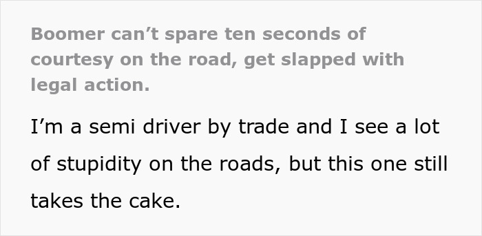 Trucker Refuses To Let Jerk Boomer Have His Way, Waits Patiently As He Screws Himself Up Trucker Refuses To Let Jerk Boomer Have His Way, Waits Patiently As He Screws Himself Up