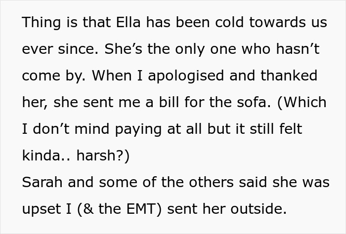 Woman Upset After Being Asked To Leave As Pregnant Friend Delivers Baby On Her Sofa Woman Upset After Being Asked To Leave As Pregnant Friend Delivers Baby On Her Sofa